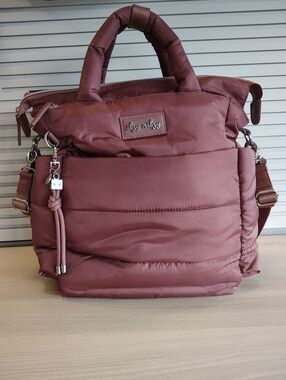 Itzy Ritzy Canyon Rose Quilted Convertible Diaper Bag Backpack